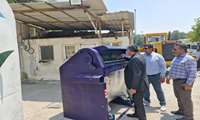 افزایش تعداد مخازن زباله در منطقه یک بندرعباس