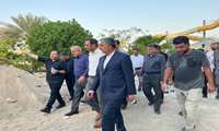 بازدید استاندار هرمزگان و مسئولان از پارک آبی بندرعباس با هدف توسعه زیرساخت‌های گردشگری شهری