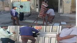 پلمپ ۲ انبار ضایعاتی در محله شهید جعفری 