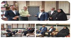 دیدار مدیریت شهری با فرمانده انتظامی استان هرمزگان