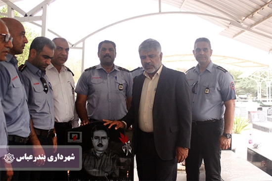 آتشنشان,برکت جوذری,ایثار,شهادت,شهرداری,شهردار,بندرعباس,عباس امینی زاده, 